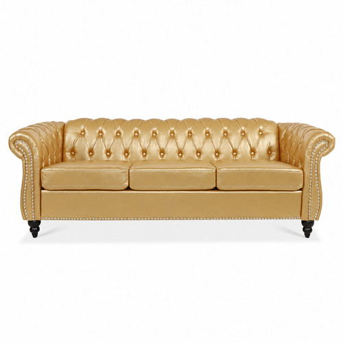 Chesterfield faux leather - chesterfield,