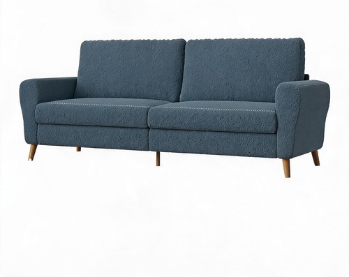 Boucle sofa couch 3 seater - sofa,