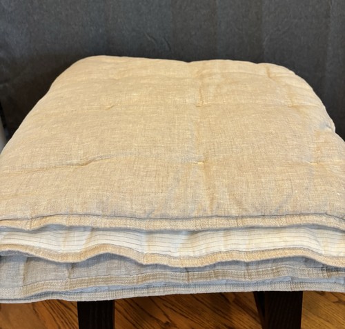 West elm linen - west, quilted
